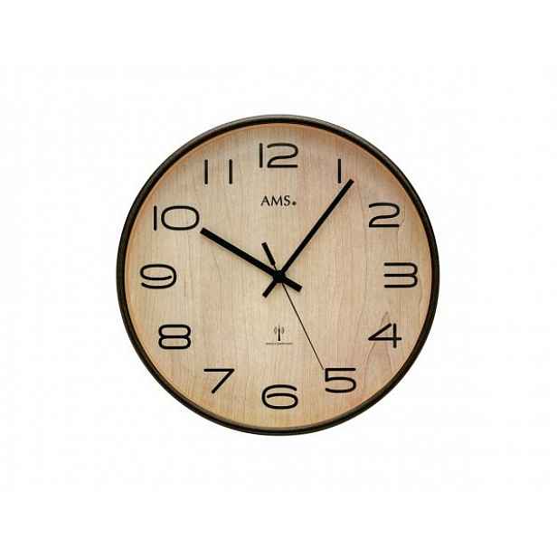 Nástěnné hodiny 5502 AMS řízené rádiovým signálem 32cm