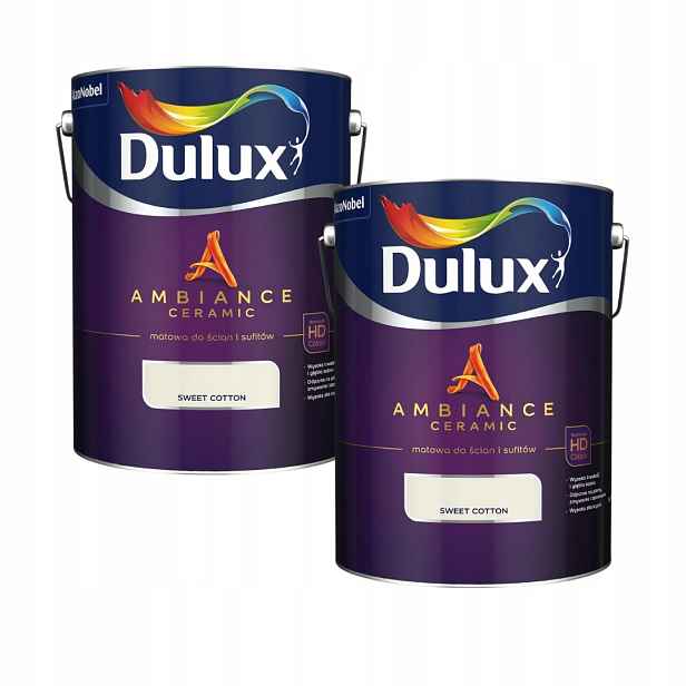Set Dulux Ambiance Ceramic 2x5L Barva Sweet Cotton 10L