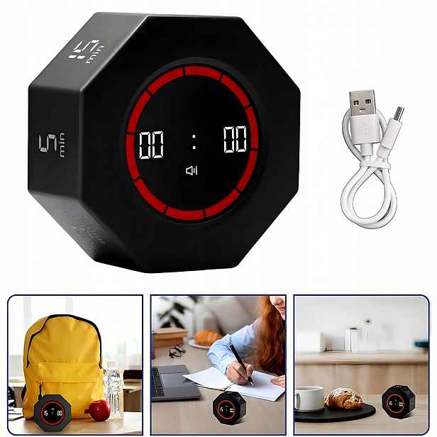 Inteligentní Časovač, Otočný, Gravitační Časovač, Digitální Časovač 800 Mah