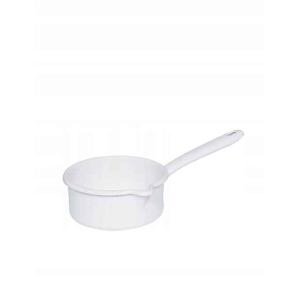 Rendlík Riess Classic Weiss smaltovaný s rukojetí 0.7L 14cm pro mléčné omáčky