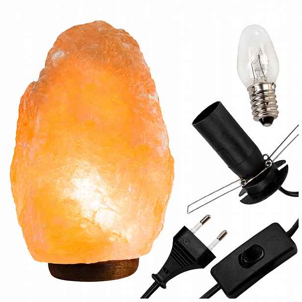 Solná Lampa Velká 13-15 kg Noční Lampa Pro Krmení Z Himalájské Soli