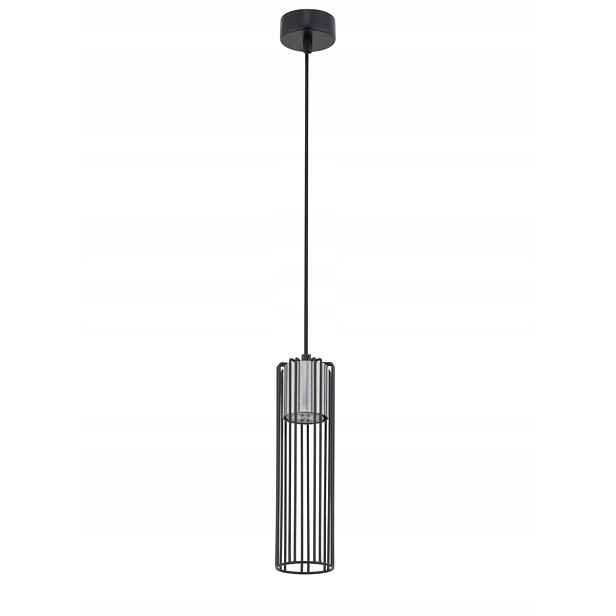 Industriální závěsná lampa Fobia černo-stříbrná Sigma Lighting GU10 25W