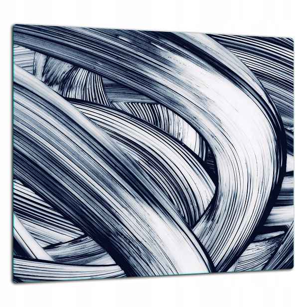 Skleněná Ochranná Deska Panel Lepidlo 65x60 Vzor