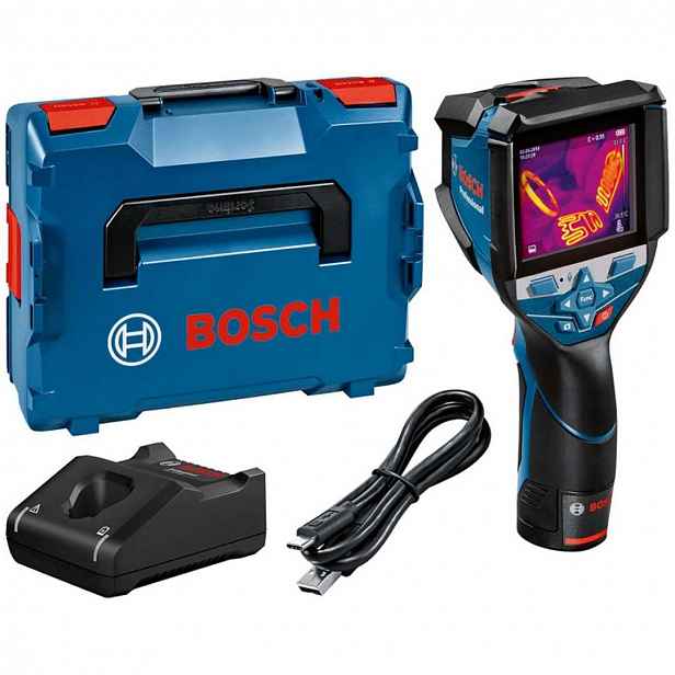 Bosch - 12V AKU termokamera, 1x aku 2,0 Ah Li-Ion, nabíječka 0601083500