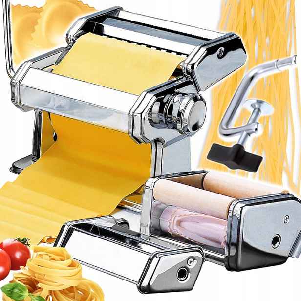 Stroj na těstoviny, koláče, pirohy, ravioli, lasagne, italská kvalita XL 3v1