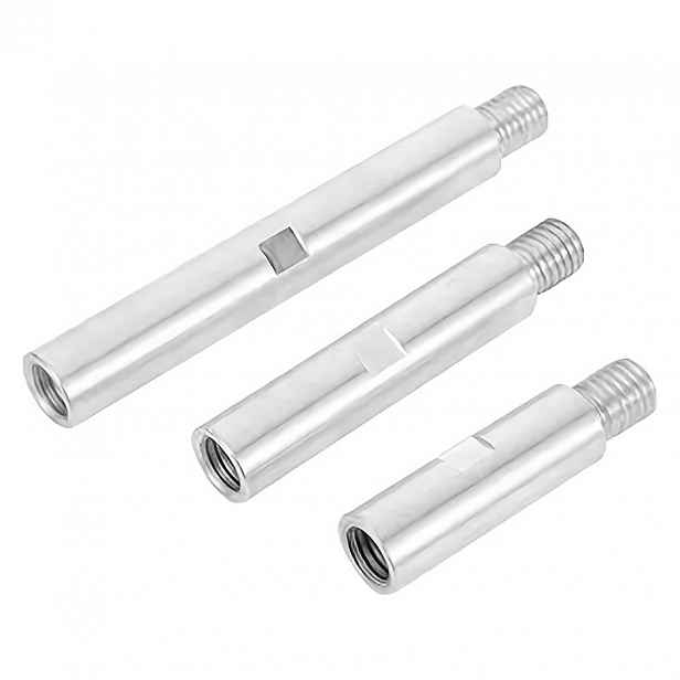 TEMU Sada 3 ks rotačního prodlužovacího hřídele se závitem 5/8"-11, prodlužovací spojovací tyč pro úhlovou brusku, kompatibilní s rotačními