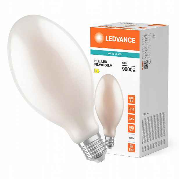 Led žárovka Hql E40 60W 250W 9000lm 4000K Neutrální Filament Ledvance