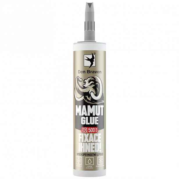 Lepidlo Den Braven Mamut Glue High Tack 290 ml šedý