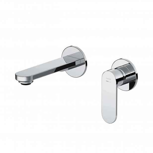 Podomítková umyvadlová baterie Cersanit Luna chrom s boxem 6 l/min S1057-007