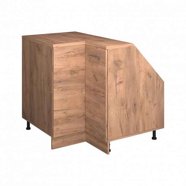 Vicco ŠIKMÁ SKŘÍŇ ROHOVÁ SKŘÍŇKA Rion Zlatý mocný dub 75.6 x 81.6 cm s 1 dveřmi, korpus skříně hloubka 60 cm