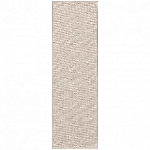 benuta VNITŘNÍ a venkovní běhoun Iowa Krémová 80x300 cm