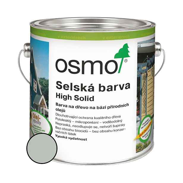 Nátěr venkovní Osmo 2735 Selská barva světle šedá 0,75 l