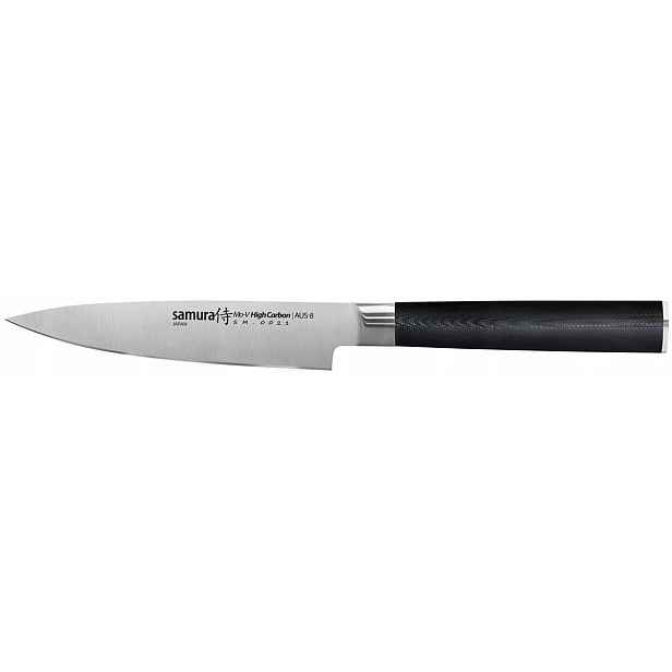 Nůž univerzální Samura Mo-V 12,5 cm AUS-8 rukojeť G10 SM-0021