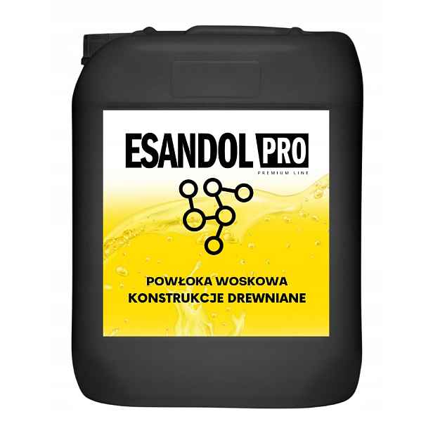 Esandol Pro Voskovou Povrchovou Úpravu – Dřevěné Konstrukce 20 L