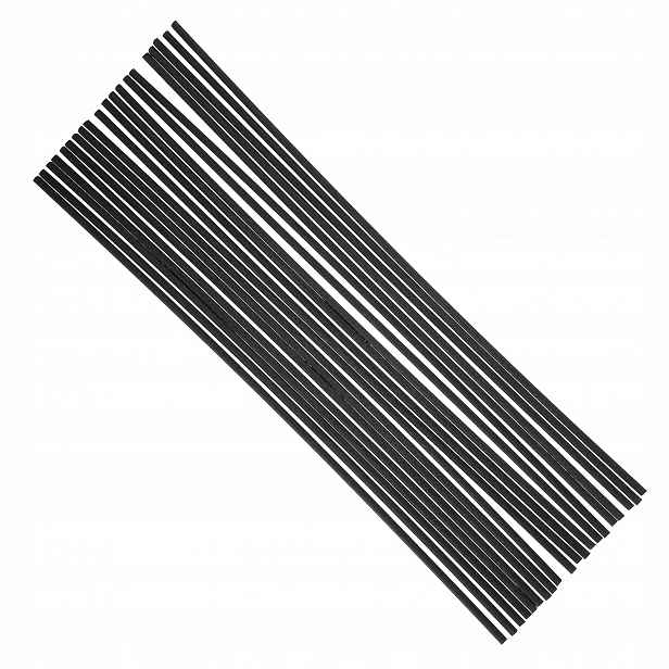 Fiber tyčinky pro difuzory černé 20 cm 1000 kusů