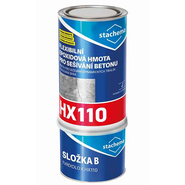 Hmota epoxidová flexibilní Stachema HX110 1 kg