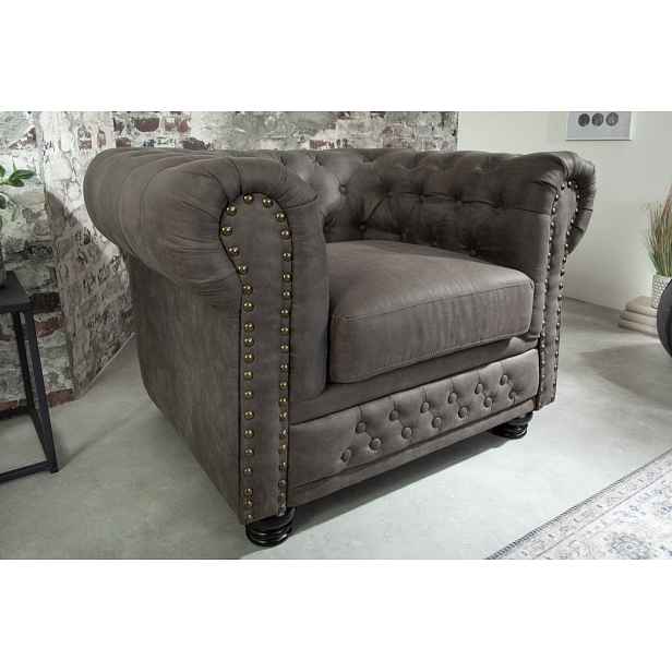 Chesterfield křeslo MIDAS Dekorhome