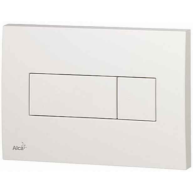 AlcaPLAST Tlačítko splachovače Wc bílé M370 Delfin