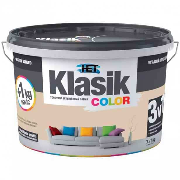 Het Klasik Color 0217 béžový kávový 7+1kg