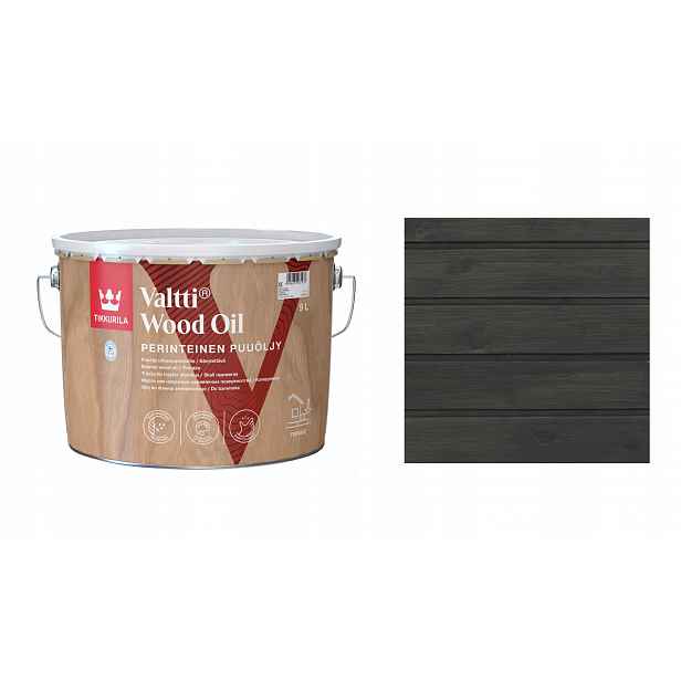 Tikkurila Valtti Wood Oil 9L 208A Forest Shedový Rozpouštědlový Olej
