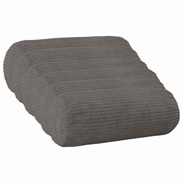 vidaXL Povlak na polštář 6 pcs HEERLEN Tmavě šedá Ø 15 x 40 cm