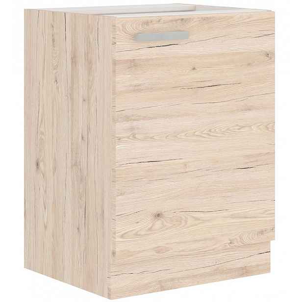 Dolní kuchyňská skříňka Bordeaux, 60 cm, dub bordeaux