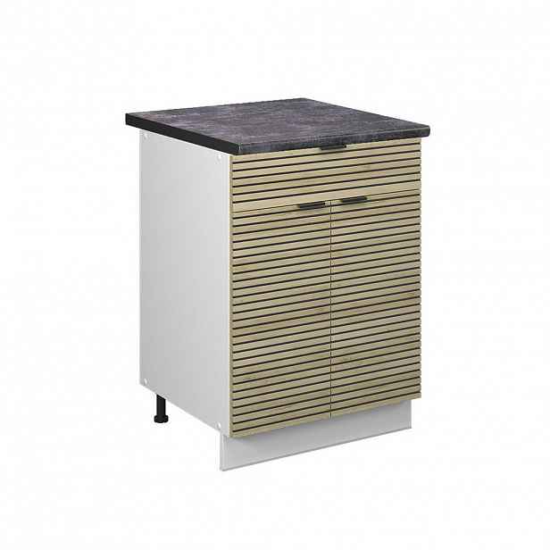 Vicco SPODNÍ SKŘÍŇKA KUCHYŇSKÉ LINKY Fame-Line Dubový panel 60 cm se zásuvkou, PD Antracit