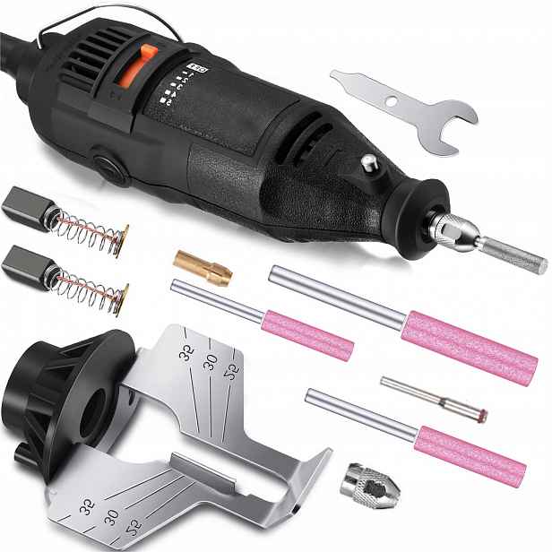 Elektrická Bruska Na Řetězy Nastavitelná 180 W