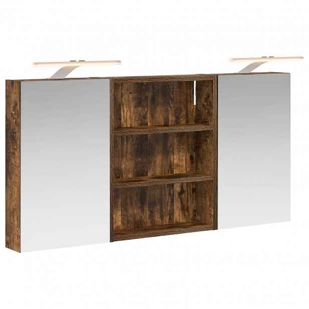 vidaXL Sada koupelnových skříněk 3 ks 100 x 10,5 x 50 cm