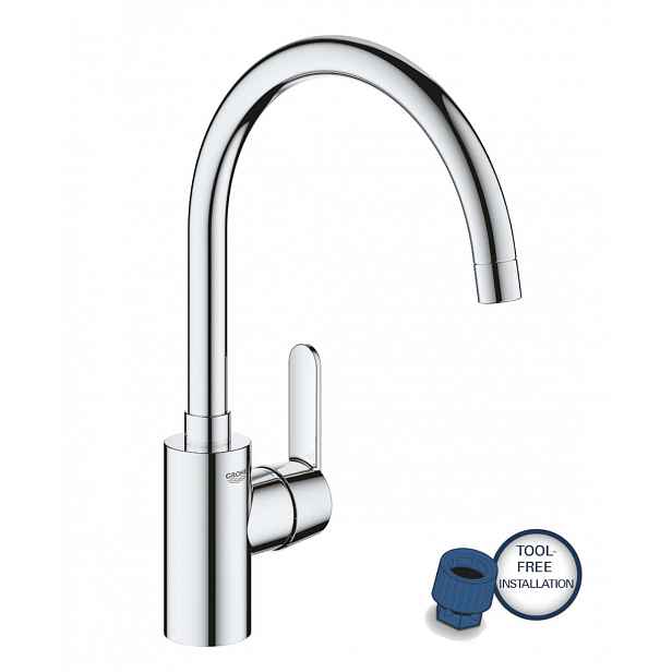 Grohe Get - Dřezová baterie, chrom 31494001