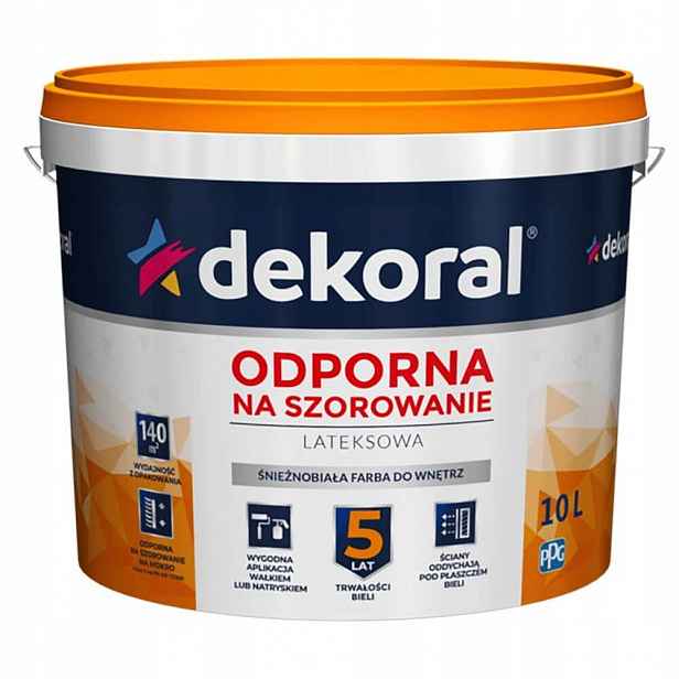 Interiérová barva odolná proti drhnutí 5L