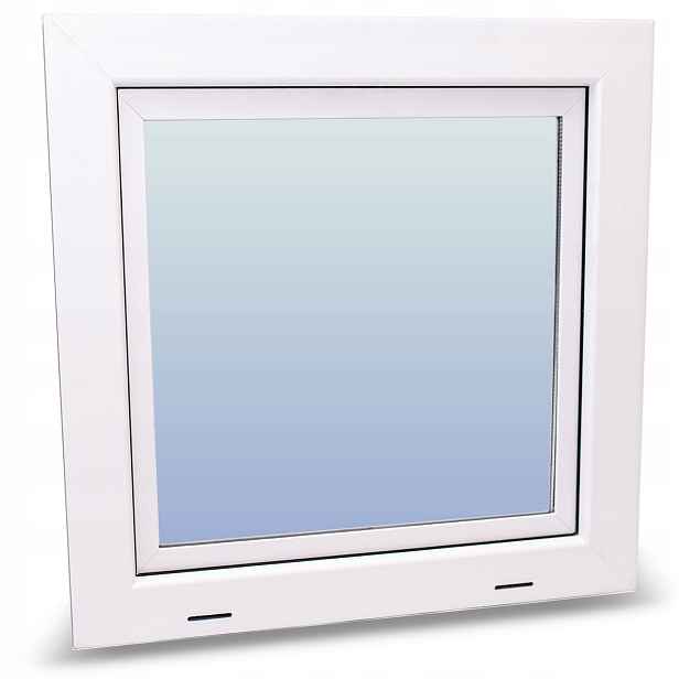Pvc Okno 50x50 Hospodářské Piwnické Garážové Eko Výklopné 500x500 Bílé
