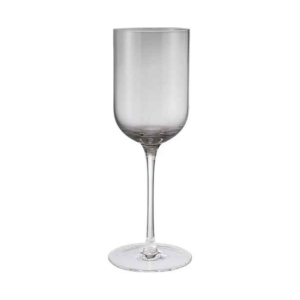 Sada 4 ks sklenic na bílé víno 310 ml Blomus FUUMI - kouřová