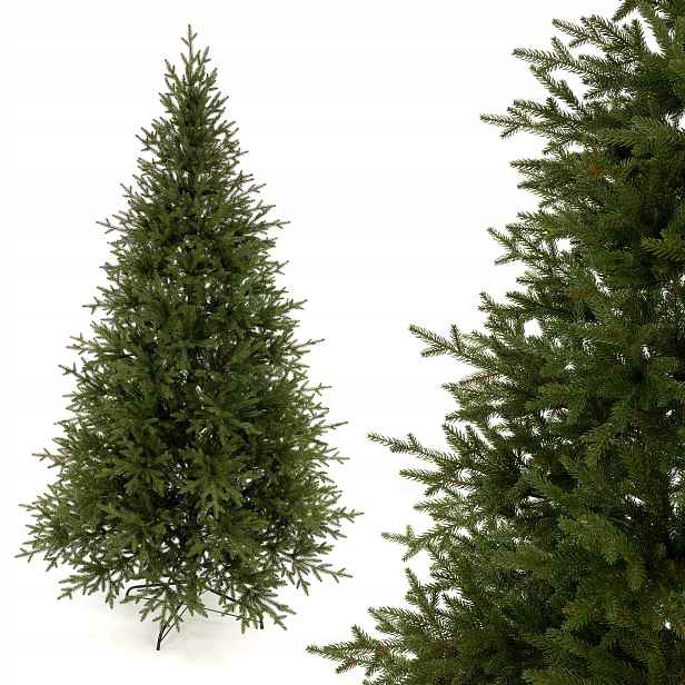 Umělý Vánoční Stromeček Smrk Příroda 3D – Full Pe Premium 250 cm jako živý 100% Pe