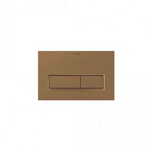 Kludi Unifix ovládací tlačítko kartáčovaný bronz 32PP01N1