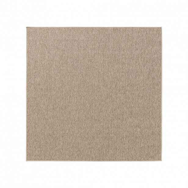 benuta VNITŘNÍ a venkovní koberec Iowa Taupe 300x300 cm
