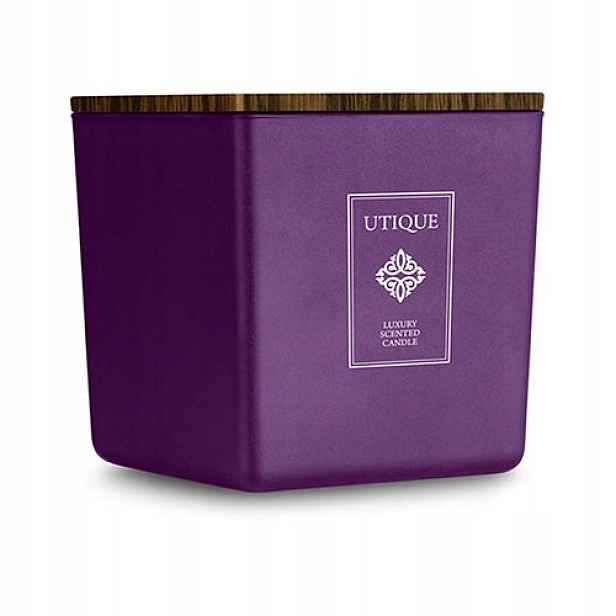 Luxusní vonná svíčka Violet Oud 180 g Utique