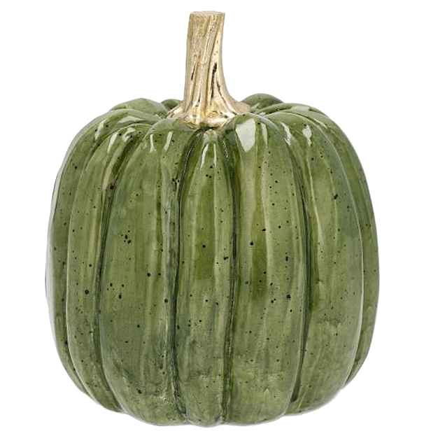 Zelená Ozdobná Figurka Dýně Velká Na Halloween Podzim Balkon Terasa Ozdoba