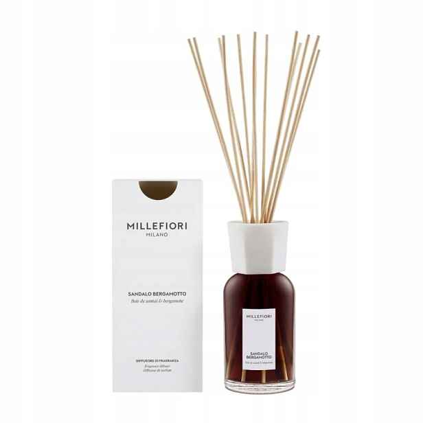 Millefiori Milano Sandalo Bergamotto difuzér s tyčinkami 500 ml