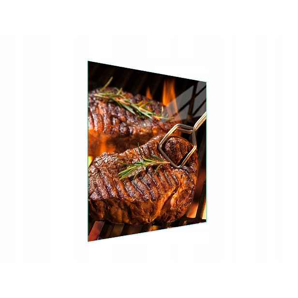 7v1 Skleněná Krájecí Deska 45x52 Grill