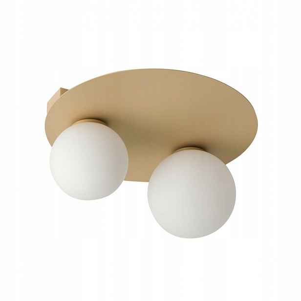 Stropní Svítidlo Stropní Nástěnný Zlatý Argon 2x G9 33 cm Moderní Sigma Lighting