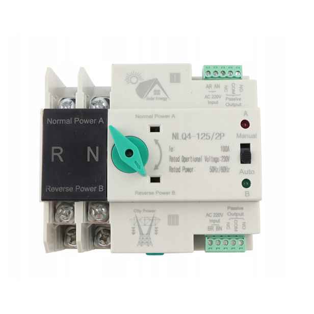 Automatický Přepínač Napájení 2P AC220V 100A