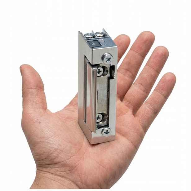 Elektrozávěs symetrický úzký 16,5 mm p+b paměťový zámek vypínač
