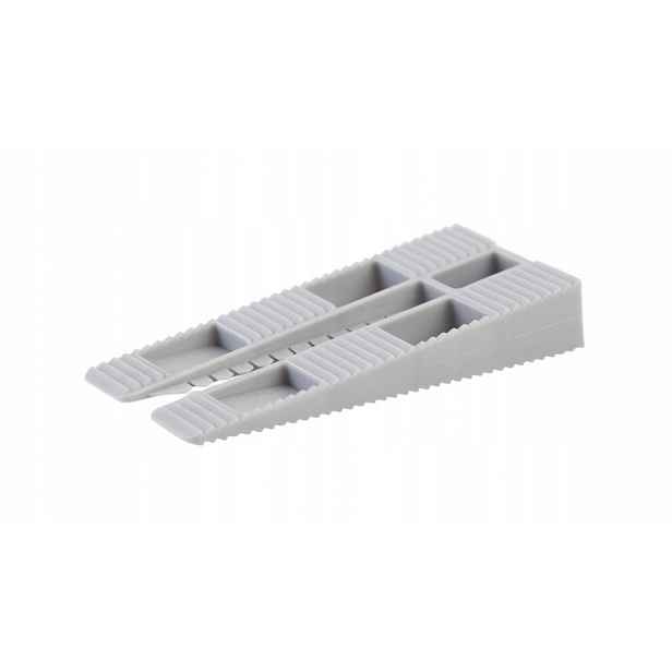 Klíny pro vyrovnávání latí 100 ks 15x43x88 mm plastové klíny Pevné