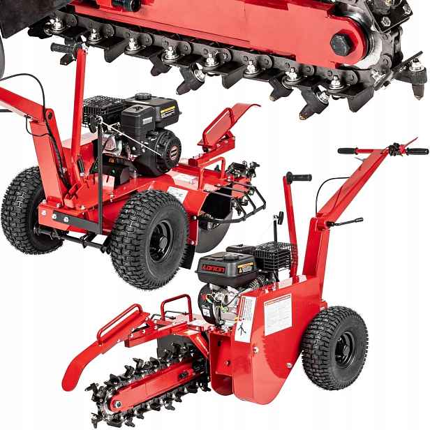 Řetězový Bagr Cedrus KP02 Pro Otvory 45 CM 6,5 Km Loncin G200F