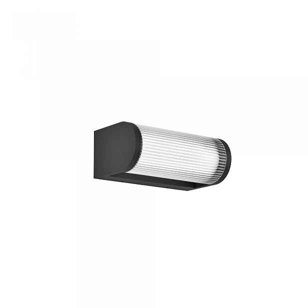 Nástěnná nástěnná lampa Gardenia Černá Led 12W IP65 MaxLight