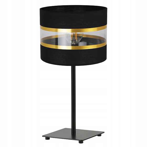 Noční Stolní Lampa Elegantní Zlatá 20 CM
