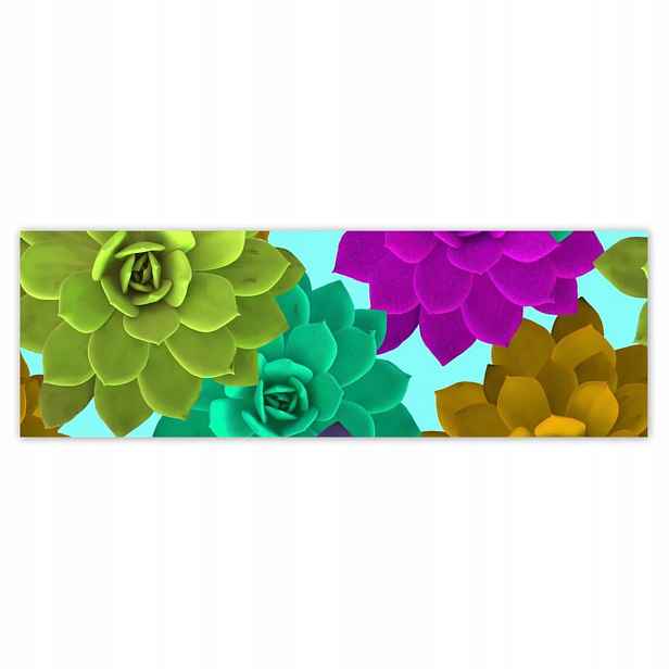 Plakáty 200x66 Barevné květiny