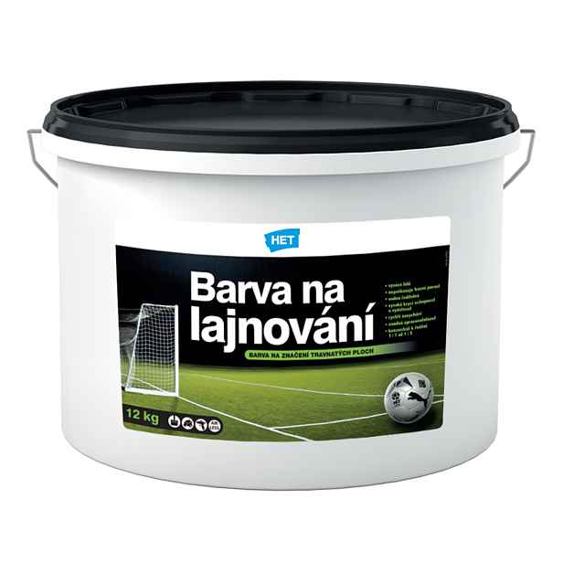 Barva na lajnování HET bílý 12 kg