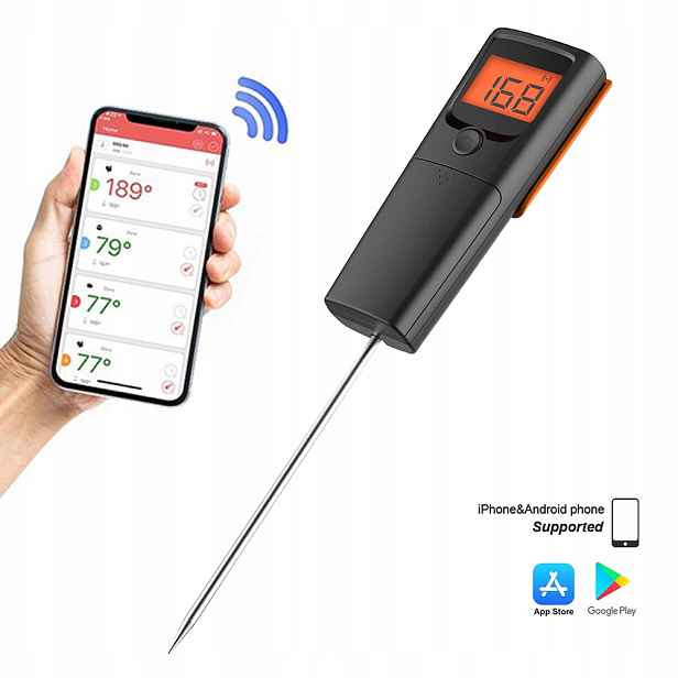 Bezdrátový grilovací teploměr Mini BTG-X1